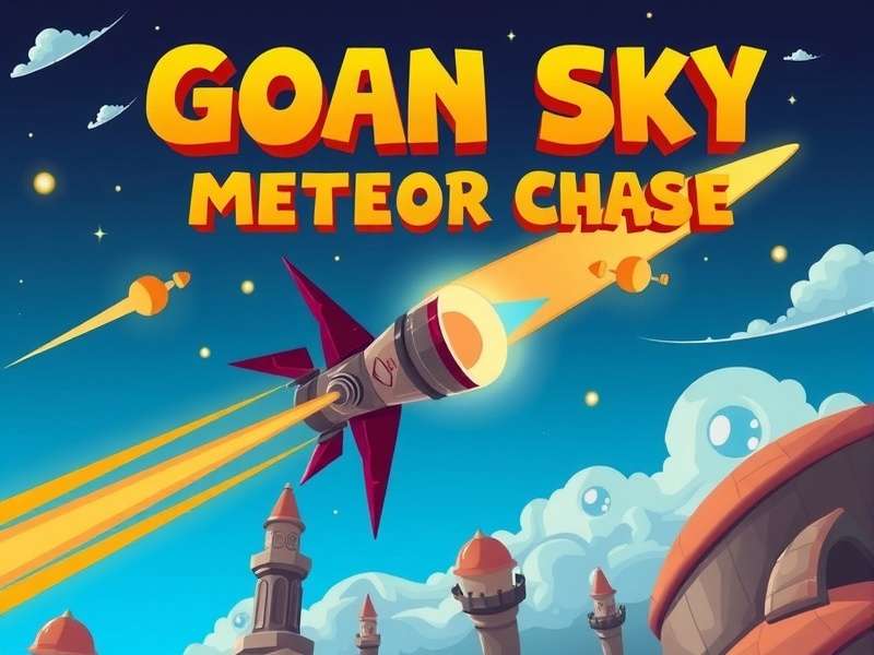 Goan Sky Meteor Chase Game Banner